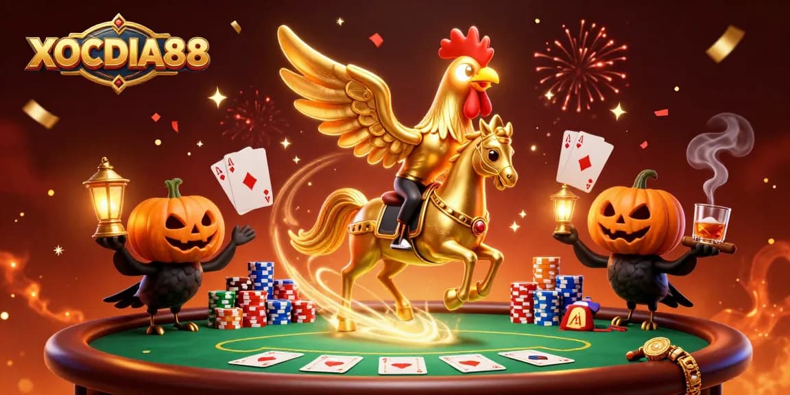 Experience the thrill at XOCDIA88 with vibrant casino action and festive atmosphere.
