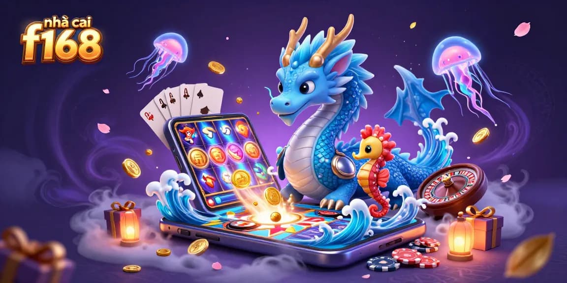 Engage with nhà cái f168 through exciting slot games and vibrant ocean-themed visuals.