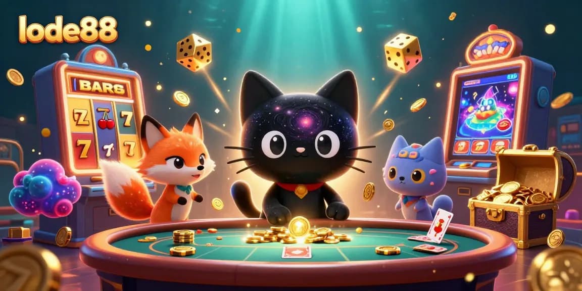 Engage with lode88 as the cosmic casino comes alive with dynamic winning moments!
