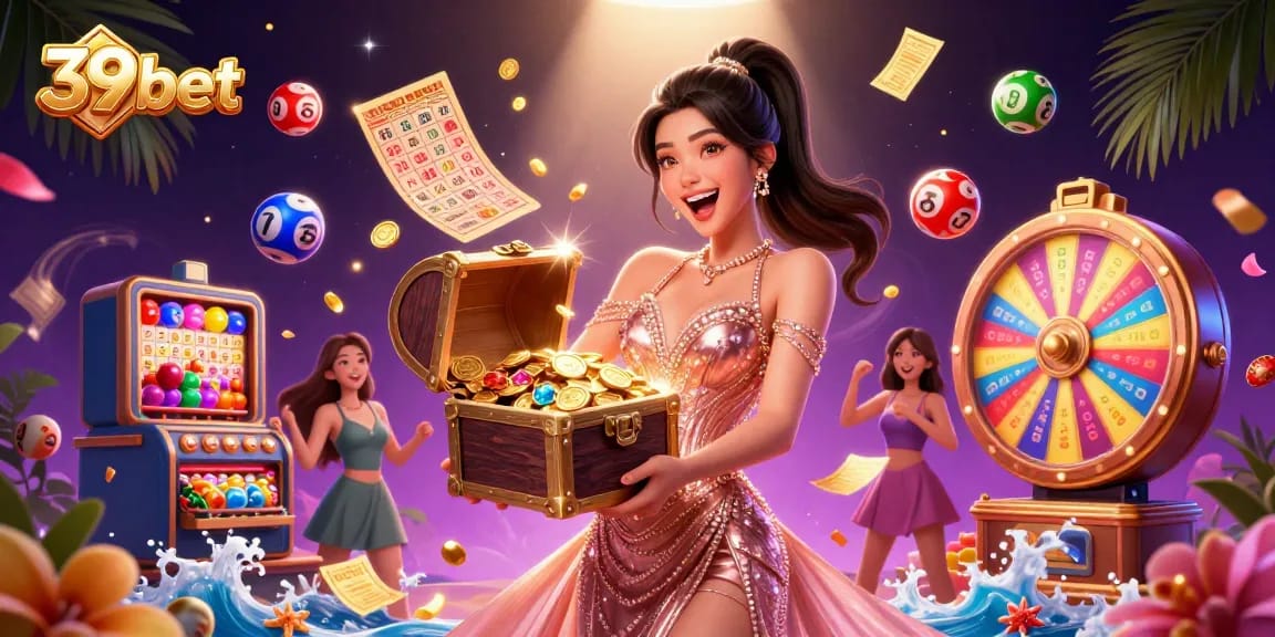 Experience thrilling chances to win at 39 bet with vibrant casino graphics and dynamic game elements.