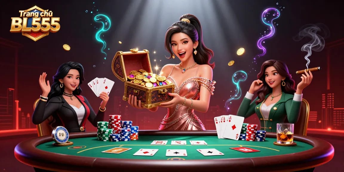 Experience thrilling wins and excitement at Trang chủ BL555 with a stunning treasure chest filled with riches.