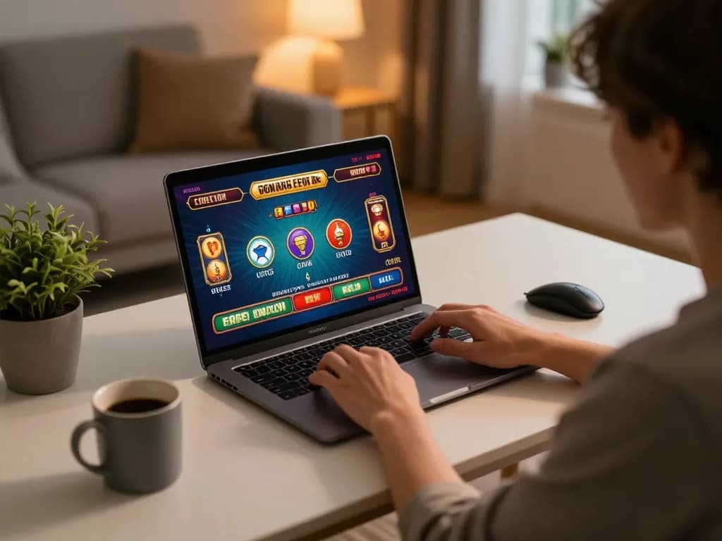 Experience the thrill of SUN WIN online gaming from home with a cozy and stylish setup.