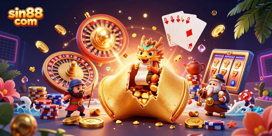 Engage with sin88 com where dazzling fortunes await in a vibrant casino-themed adventure.