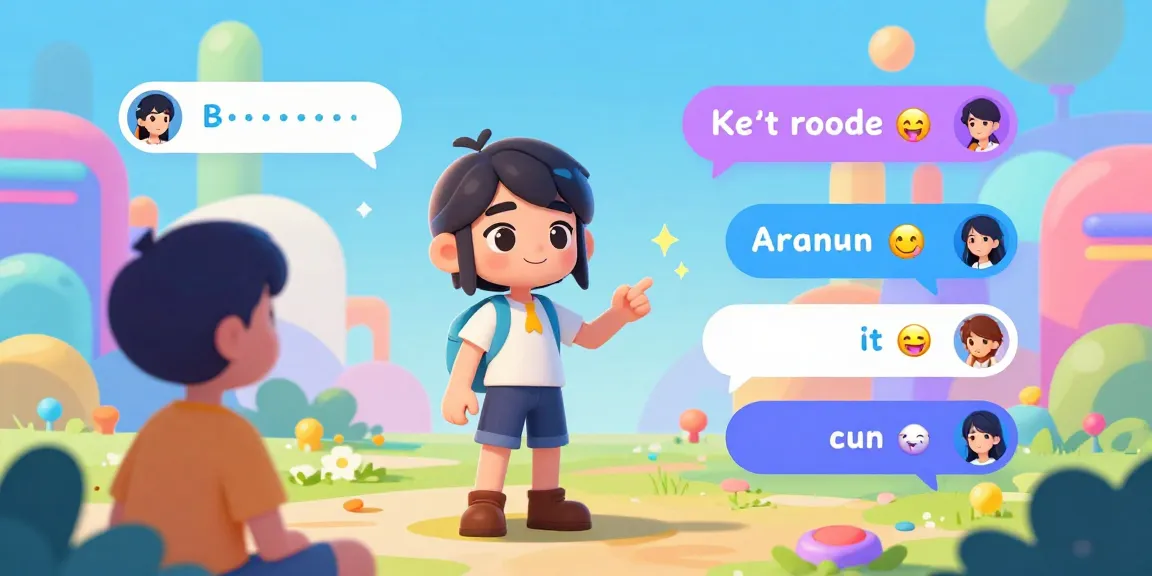 Interactive scene of hentai chat AI, featuring an engaging animated character and vibrant chat interface.