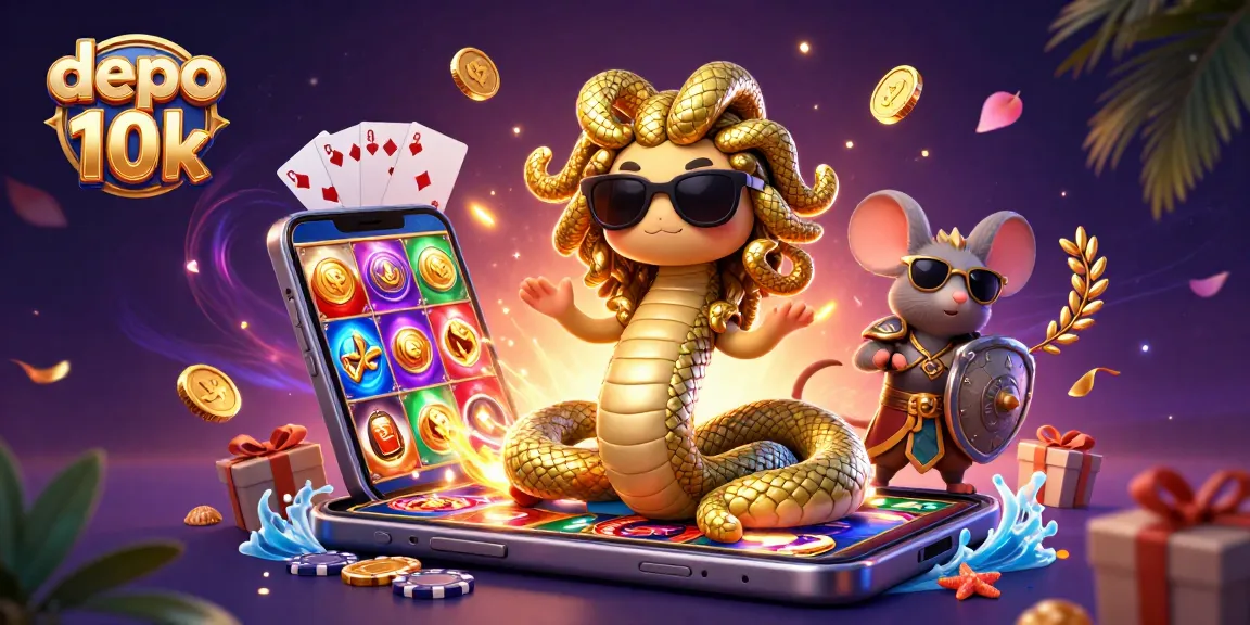Experience excitement on depo 10k slots with winning games, vibrant graphics, and engaging gameplay moments.