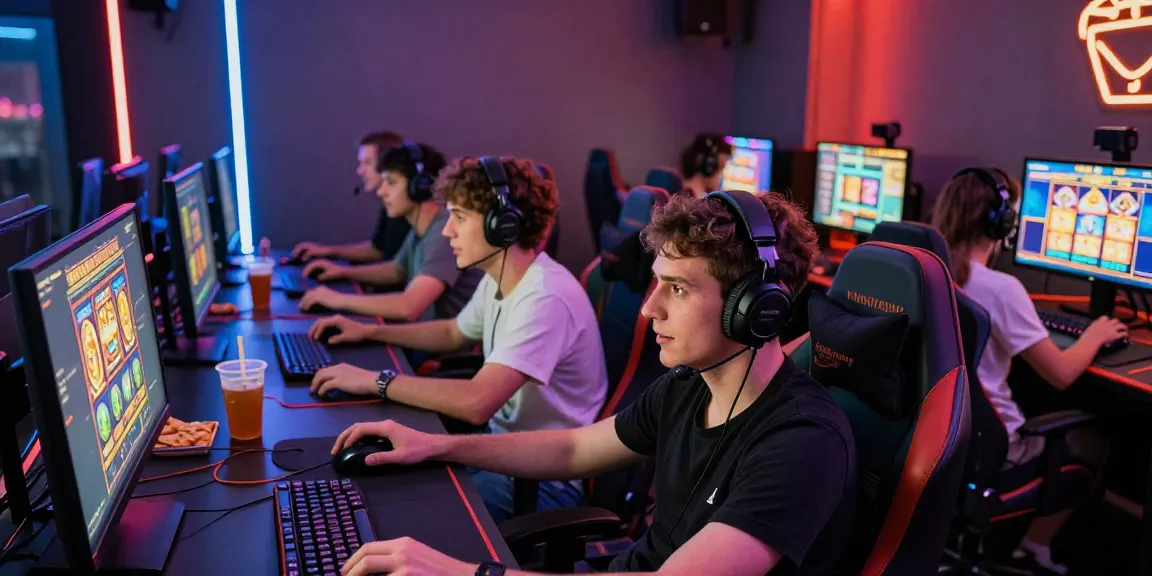 Experience deposit tanpa minimal at exciting online gaming hub with players enjoying slot games.
