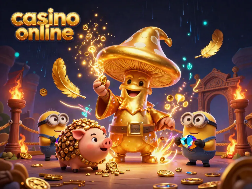 I migliori casinò online offrono giochi coinvolgenti con l'arte 3D di un mago e minion.
