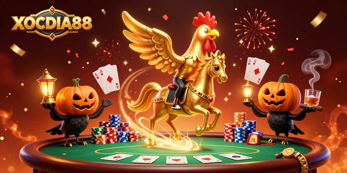 Experience the thrill at XOCDIA88 with vibrant casino action and festive atmosphere.