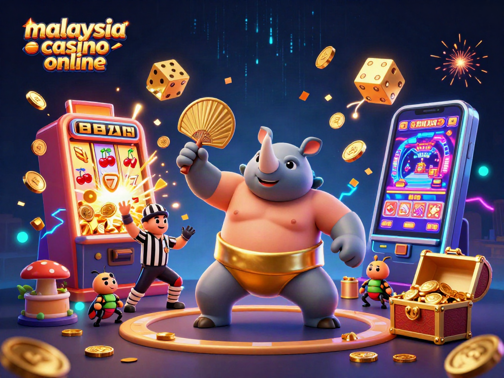 Experience thrilling gameplay at malaysia casino online with vibrant slot machines and engaging characters.