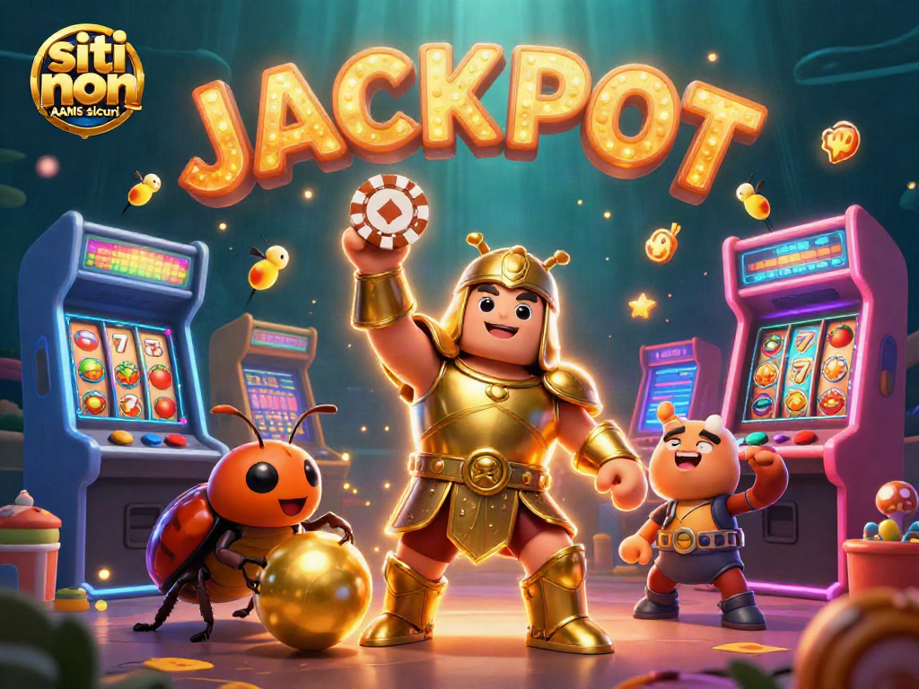 Scopri i siti non AAMS sicuri grazie a questo vivace ritratto illustrato di un casinò 3D con personaggi unici.