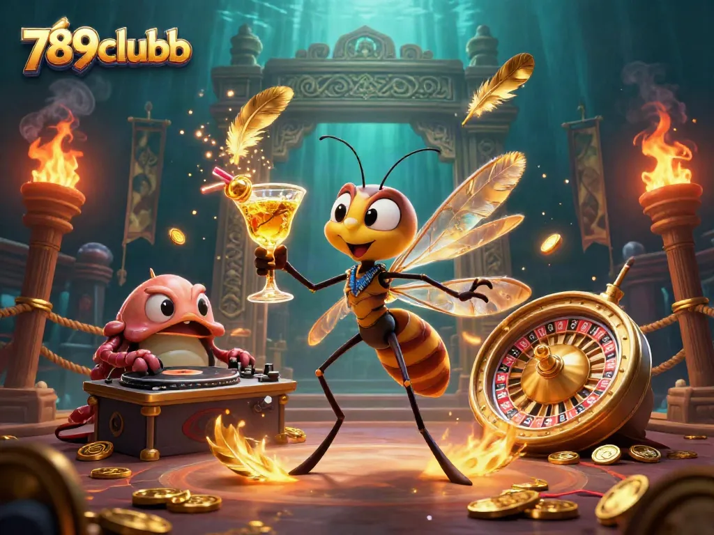 Join the excitement at 789clubb with this vibrant 3D casino-themed illustration showcasing dynamic gaming elements.