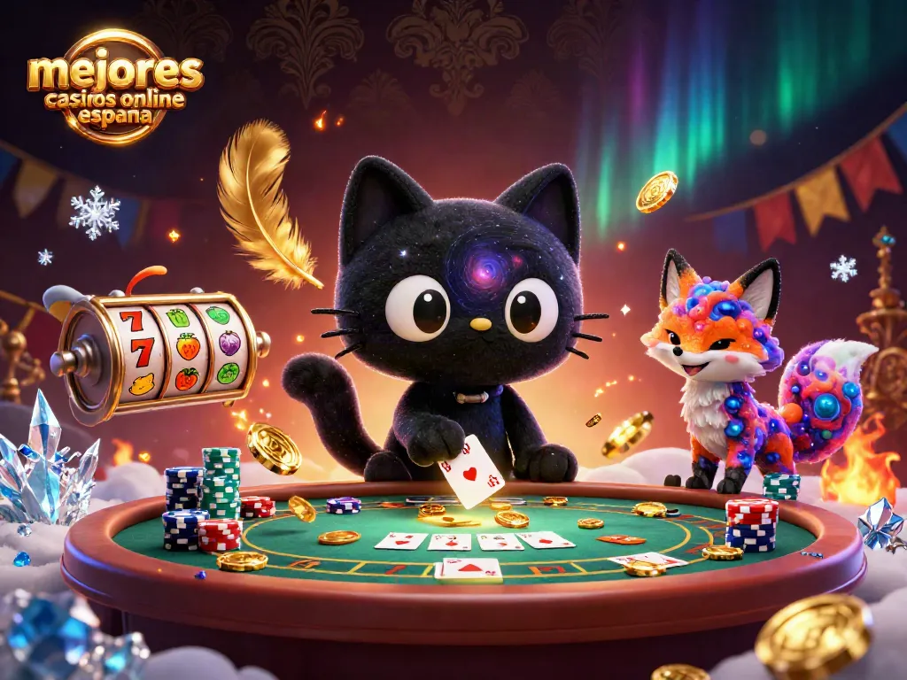 Los mejores casinos online España ofrecen juegos emocionantes en un ambiente cósmico vibrante.