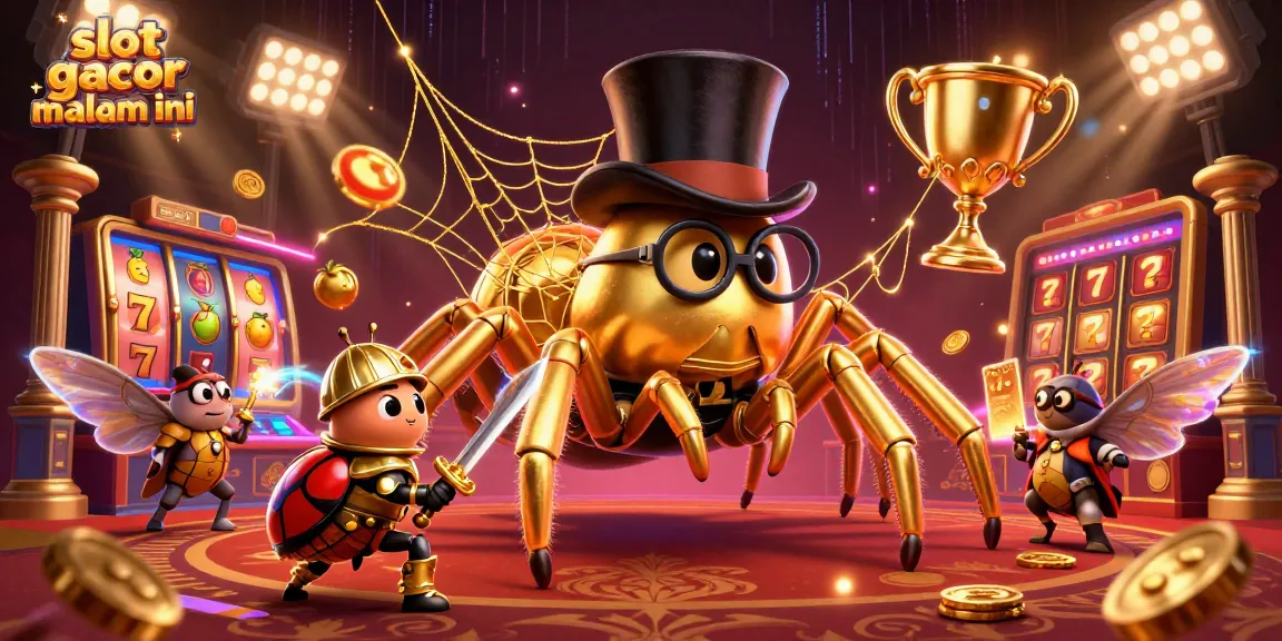 Catch the excitement of slot gacor malam ini with vibrant characters and dynamic casino elements!
