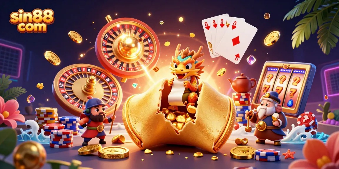 Engage with sin88 com where dazzling fortunes await in a vibrant casino-themed adventure.