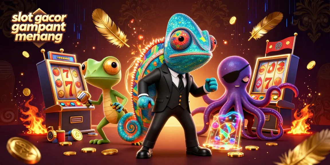 Experience the thrill of winning with slot gacor gampang menang in this vibrant casino scene.
