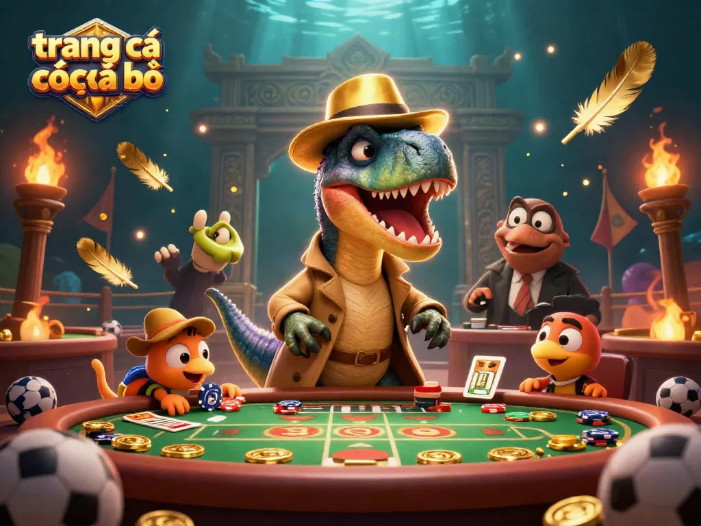 Hãy tham gia trang cá cược đá bóng với sự hài hước của đồ họa 3D trong sòng bạc.