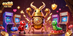 Experience exciting gameplay and swift ex88 rút tiền with vibrant casino-themed visuals.