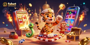 Experience thrilling jackpots at fabet com ca cuoc with vibrant casino visuals of slots and rewards.