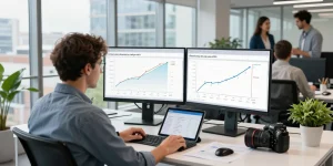 Understanding uk electricity price per kwh 2026 in a modern office with data analysis and collaborative discussions.